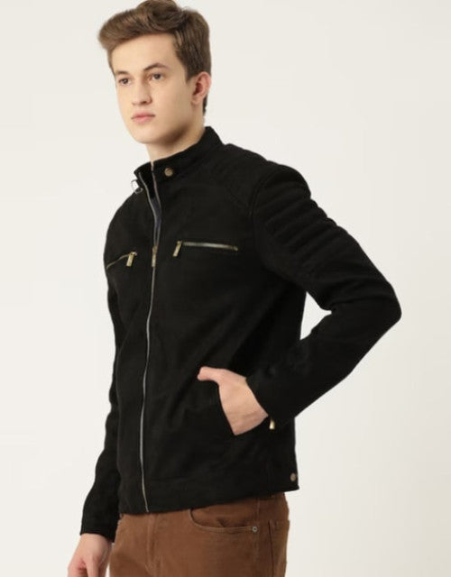 Zip-Front Jacket with Insert Pockets